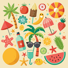 summer seamless background