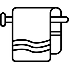 Towel Rack Icon