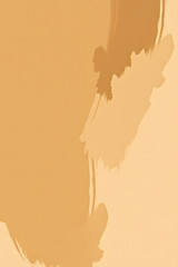 Naklejka premium Abstract Silhouette on Beige Background