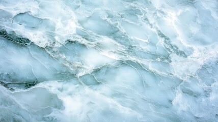 Obraz premium Abstract Swirling Blue and White Marble Texture Background