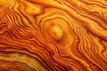 Abstract Orange Wood Grain Macro Patterns - Warm Textures
