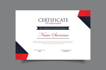 certificate template  design
