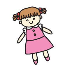 女の子のお人形