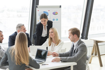 Business people meeting in office