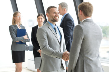 Business people meeting in office