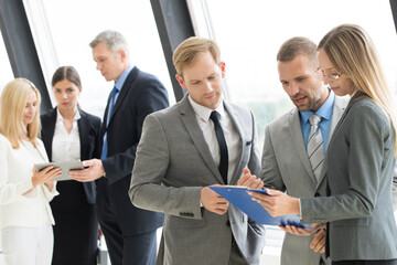 Business people meeting in office