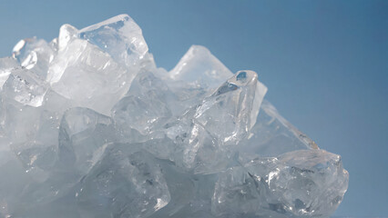 Obraz premium melting ice cubes