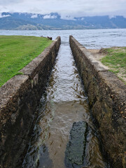 Canal em Ilhabela, São Paulo, Brasil