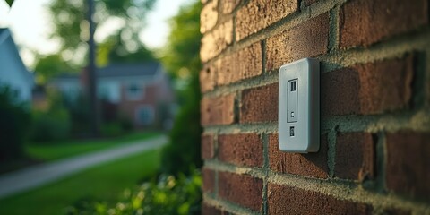 Smart Home Automation: Exterior Wall Mounted Smart Switch