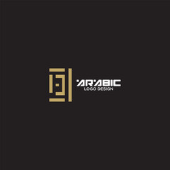 Fototapeta premium Arabic logo design with unique concept