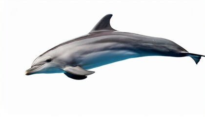dolphin isolated on white background
