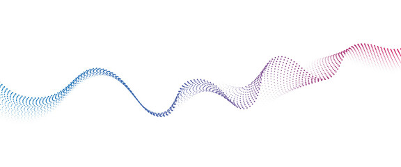	
Flowing Dot Wave halftone gradient pattern on transparent background	
