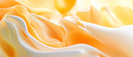 Smooth yellow-orange gradient with soft white curves flowing across-2