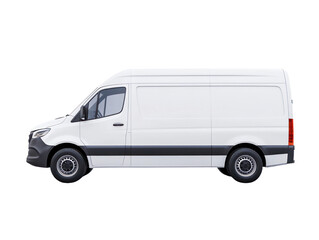 City environment delivery vans efficient urban logistics and transport solutions in photography