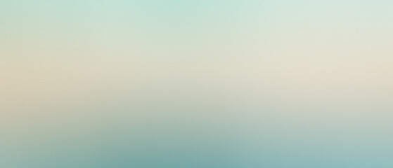 Obraz premium Soft gradient background, blue and beige color blend, serene abstract texture for backgrounds, calming design element for websites and graphics.