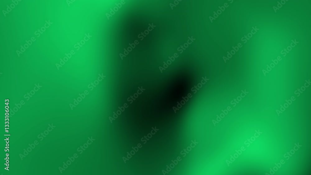 Poster a vibrant gradient image featuring shades of green, creating an abstract and blurred visual effect.