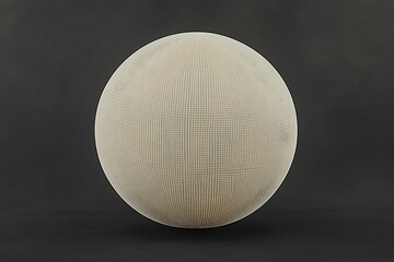 Beige Textured Sphere for Studio Shot.