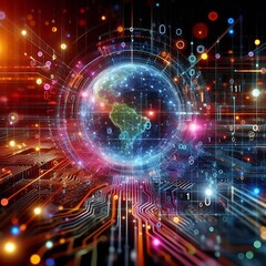 Obraz premium Advancing AI and IoT Integration: Revolutionizing Smart Technologies for Future Innovation