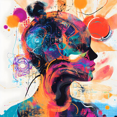 Abstract images illustrating business ideas