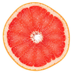 slice of grapefruit PNG 