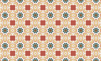 Seamless Abstract Geometric Pattern – Modern Decorative Textile Design