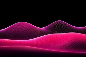 Abstract Digital Wave Design