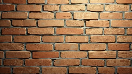 Fototapeta premium Aged Handmade Brickwork - Rustic Vintage Texture
