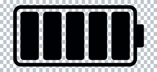 Battery charge call icon.