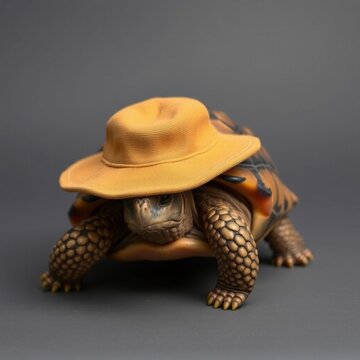 tortuga con gorro