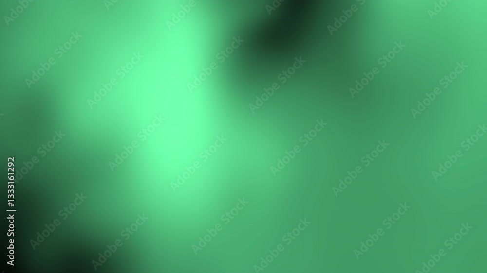 Poster a smooth gradient of green tones with darker and lighter shades creating a calming, abstract backgro