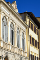 Uferstraße Lungarno delle Grazie in Florenz