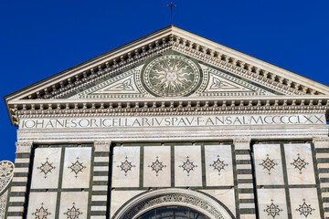 Obraz premium Die Basilika Santa Maria Novella in Florenz