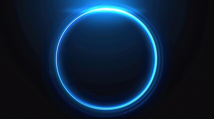 Blue_technology_sense_circular_ring_circular_disk_