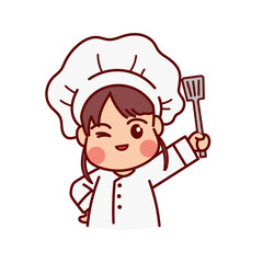 Cute Chef Character