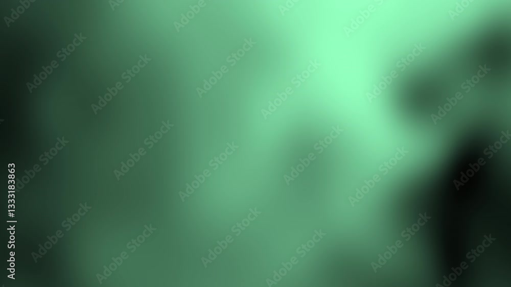 Poster a soft green gradient background with blurred textures, creating a calming and abstract visual effec