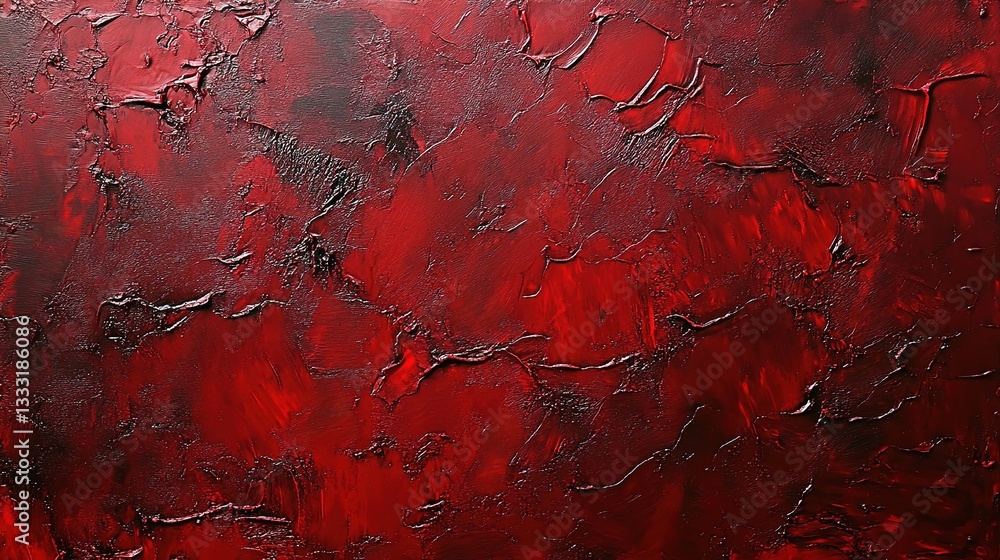 Poster textured abstract dark red background with unique patterns