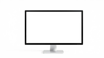 Fototapeta premium Modern Monitor Mockup - Blank Screen for Design