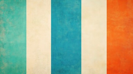 Fototapeta premium Colorful and Vibrant Aged Horizontal Background for Design Use