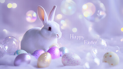 easter, rabbit, bunny, holiday, animal, cartoon, illustration, pink, vector, hare, baby, fun, cute, art, love, toy, spring, egg, card, animals, ears, pet, celebration, heart, rabbits