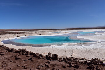 Surreal Reflections on the Atacama Salt Flats