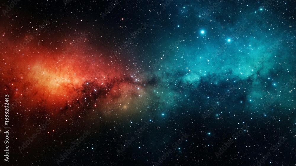 Wall mural explore the vastness of the universe through stunning deep space imagery.