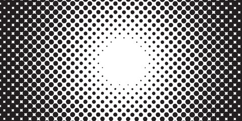 網点　シルエット　白黒　コミック　背景