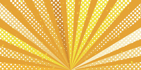 フレーム　スクリーントーン　黄色　背景