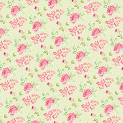 Seamless repeating floral bouquet with rose pattern, valentine's day and love fabric