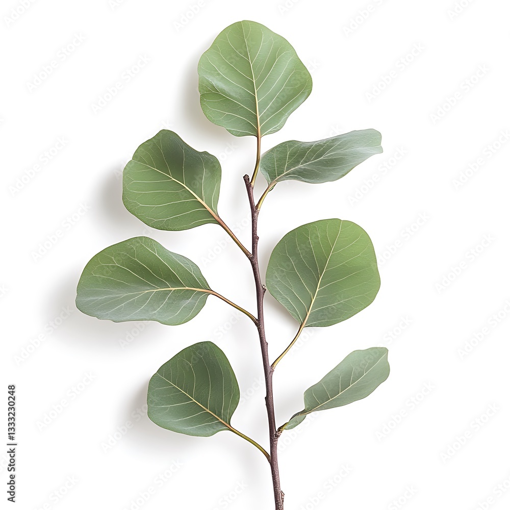 Poster tree isolated on white background ,tree with clipping path