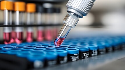 Advanced laboratory setting featuring equipment and technology for research on genetically modified organisms