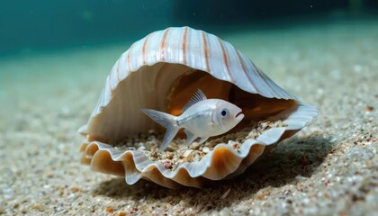 seashell on the beach