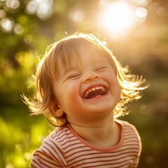 Generic Close-up Child Overview Park Sunny Expression