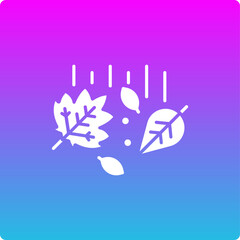 Leaves Falling Icon