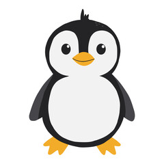 Cute penguin vector illustration